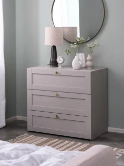 FRAMLEV Kommoder|Kommoder|Kommode 3 skuffer Grå