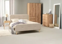 LIMFJORDEN Kommoder|Kommoder|Kommode 4 skuffer eg naturfarve Natur,Eg