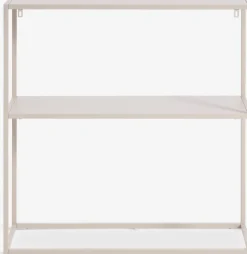 VIRUM Konsolborde|Konsolborde|Konsolbord 26x80 m/hylde Beige