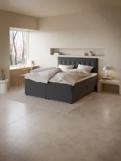 GOLD C50 STORAGE Andre Størrelser|180 X 200 Cm|Kontinentalseng 180x200 GOLD C50 m/opbevaring Grå-40