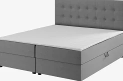 PLUS C40 STORAGE Andre Størrelser|180 X 200 Cm|Kontinentalseng 180x200 PLUS C40 m/opbevaring Grå-23