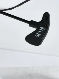 HEDENSTED Kontorstole|Kontorstol sort stof/hvid