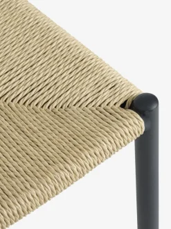 KRONDAL + JYDERUP Spisebordssæt|KRONDAL L180 bord marmor + 4 JYDERUP sort/natur