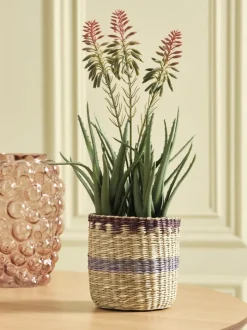 RASMUS Kunstige Planter|Kunstig plante H45cm m/blomster