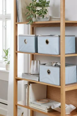 FRANS Fletkurve Mv.|Kurv B32xL27xH20cm Grå