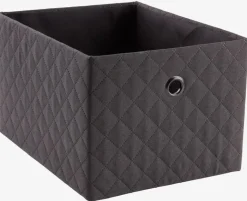 GILLIS Fletkurve Mv.|Kurv B26xL32xH20cm mørkegrå