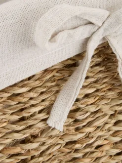 GJERMUND Fletkurve Mv.|Kurv B25xL25xH15cm natur