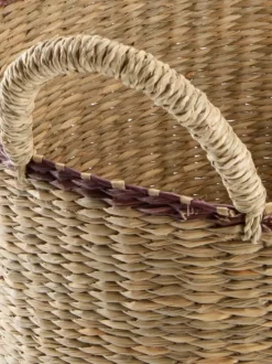 HERMAN Fletkurve Mv.|Kurv Ø37xH25cm søgræs