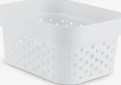 INFINITY Plastkasser|Kurv 1,4L plast Hvid