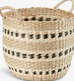 VIGIL Fletkurve Mv.|Kurv Ø32xH27cm søgræs