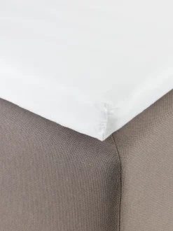 ELIN Lagner|Kuvertlagen satin 90x200x6-10 Hvid