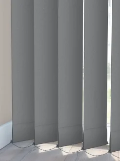 FERAGEN Mørklægningsgardiner|Lamelgardin mørklægning 100x250cm Grå