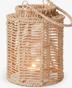 MANDRUP Lanterner|Lanterne Ø15xH20cm natur