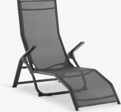 LOMMA Solsenge|Liggestol B63xL130 sort