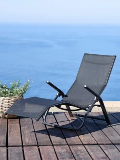 LOMMA Solsenge|Liggestol B63xL130 sort