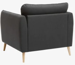 AARHUS Lænestole|Lænestol t stof Mørkegrå