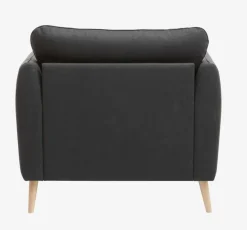 AARHUS Lænestole|Lænestol t stof Mørkegrå