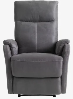 ABILDSKOV Lænestole|Lænestol elektrisk gråt stof