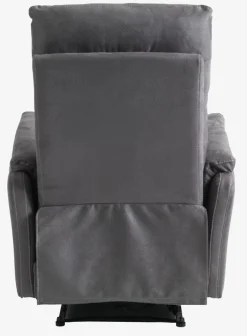 ABILDSKOV Lænestole|Lænestol elektrisk gråt stof