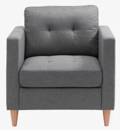 FALSLEV Lænestole|Lænestol gråt stof