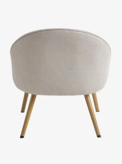 THORUP Lænestole|Lænestol beige stof/egefarve