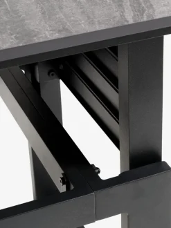 SALTEN Loungesæt|Loungesæt 5-pers. hurtigtørrende sort