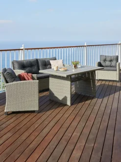 VISBY Loungesæt|Loungesæt 4-pers. grå