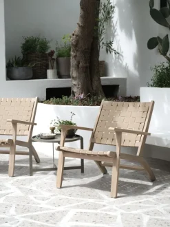 SKARA Loungestole|Loungestole|Loungestol hårdttræ