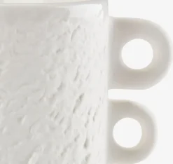 JANSEN Lys Og Servietter|Lys Og Servietter|Lys Ø8xH8cm hvid