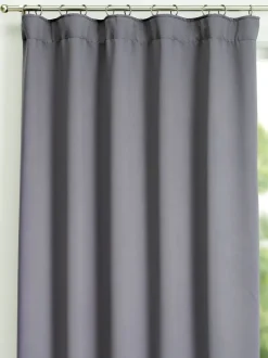 AMUNGEN Mørklægningsgardiner|Lysdæmpende gardin 1x140x175 Grå