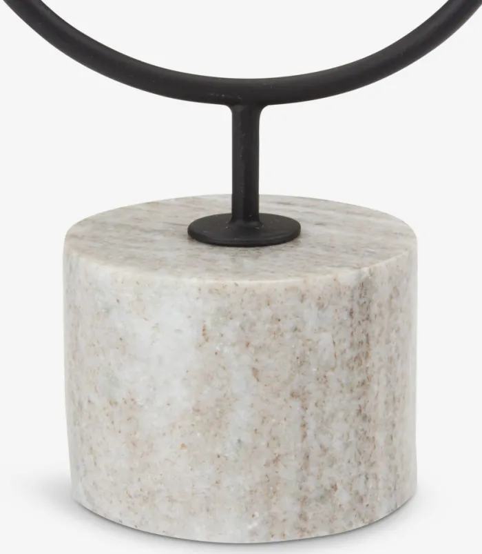 KURT Lysestager|Lysestage B15xL7xH33cm sort