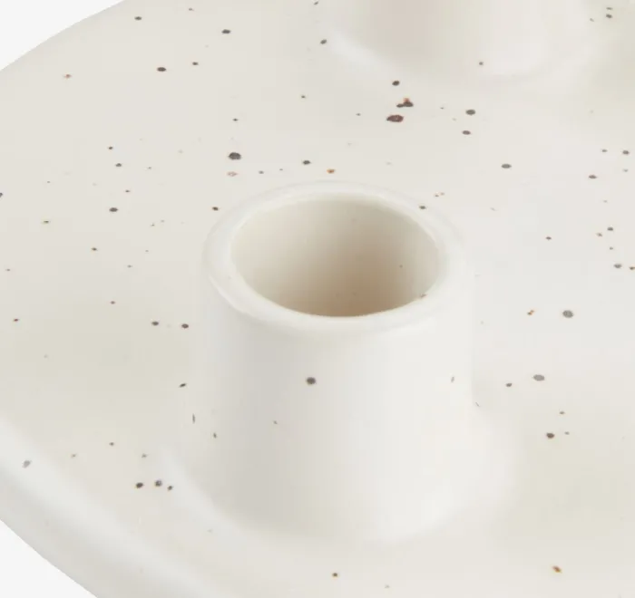 LAURITS Lysestager|Lysestage B14xL18xH4cm