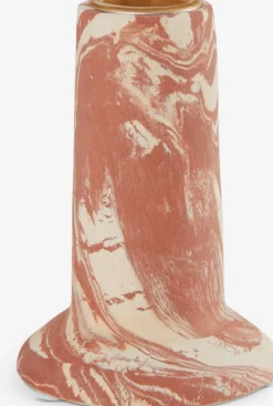 URBAN Lysestager|Lysestage Ø7xH10cm terrakotta