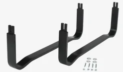 MOULDED BLACK BIRCH Sengeben Og Tilbehør|Meder 90cm sort 2 stk