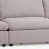 LUNDBY Sofaer Med Chaiselong|Hjørnesofaer|Modulsofa 3-pers. sandfarvet stof