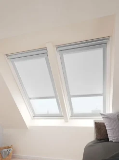 MORS Mørklægningsgardiner|Mørklægningsgardin ovenlys MK08 Hvid