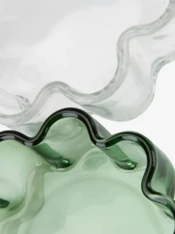 SKOGSBY Badeværelsesopbevaring|Diverse|Opbevaringskrukke Ø7 + Ø9 glas 2 stk