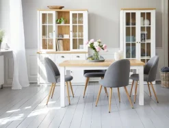 MARKSKEL Skænke Og Vitrineskabe|Skænke Og Vitrineskabe|Overdel 2 låger /egefarve Hvid