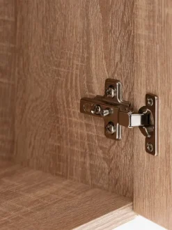 FANDRUP Tilbehør Til Garderobeskabe|Garderobeskabe|Overskab 97x41 2 låger lys eg Lyseg