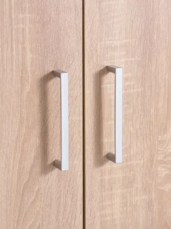 FANDRUP Tilbehør Til Garderobeskabe|Garderobeskabe|Overskab 97x41 2 låger lys eg Lyseg