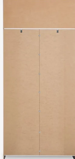 FANDRUP Tilbehør Til Garderobeskabe|Garderobeskabe|Overskab 97x41 2 låger Hvid