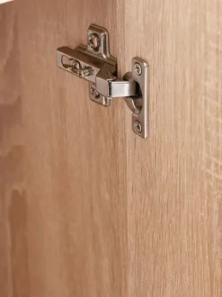 FANDRUP Tilbehør Til Garderobeskabe|Garderobeskabe|Overskab 145x41 3 låger lys eg Lyseg