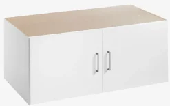 HAGENDRUP Tilbehør Til Garderobeskabe|Garderobeskabe|Overskab 96x41 hvid