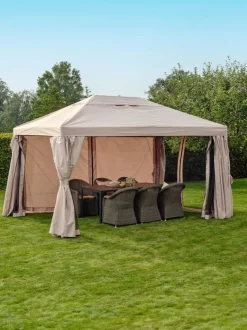 OURENSE Pavilloner|Pavillon B3xL4xH2.76m beige
