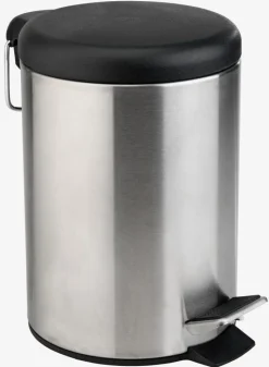 GUNSTA Badeværelsesopbevaring|Personlig Velvære|Pedalspand 3L stål/sort