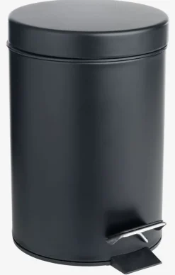 MALA Badeværelsesopbevaring|Personlig Velvære|Pedalspand 3L coated metal sort