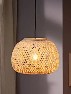 SIGVARD Lamper|Pendel Ø35xH26cm bambus