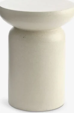 LYDUM Småopbevaring Diverse|Piedestal Ø34 grå/beige fiberstone