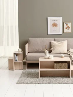 SOLLERUP Småopbevaring Diverse|Piedestal m/hylder massiv fyr