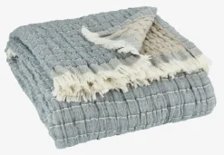 ENE Plaider|Plaid 130x170 blå/beige